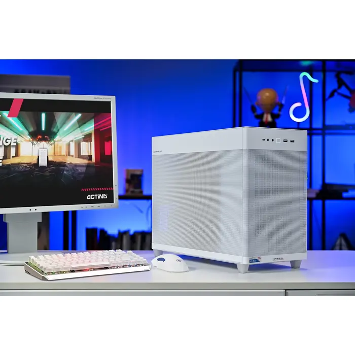Actina 5901443431725 PC AMD Ryzen™ 7 8700F 32 GB DDR5-SDRAM 1 TB SSD NVIDIA GeForce RTX 5070 Mini Tower White