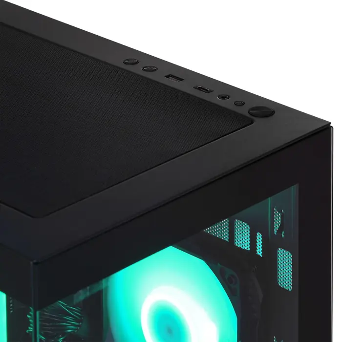 Actina 5901443443384 PC AMD Ryzen™ 5 8400F 16 GB DDR5-SDRAM 1 TB SSD AMD Radeon RX 7600 Windows 11 Home Midi Tower Black