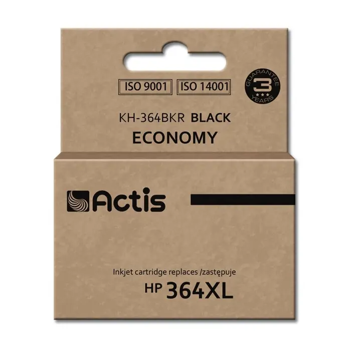 Actis KH-364BKR ink (replacement for HP 364XL CN684EE; Standard; 20 ml; black)