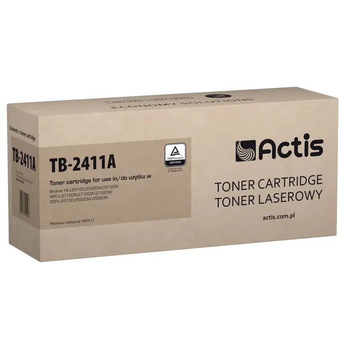 Actis TB-2411A toner (replacement for Brother TN-2411; Standar; 1200 pages; black)