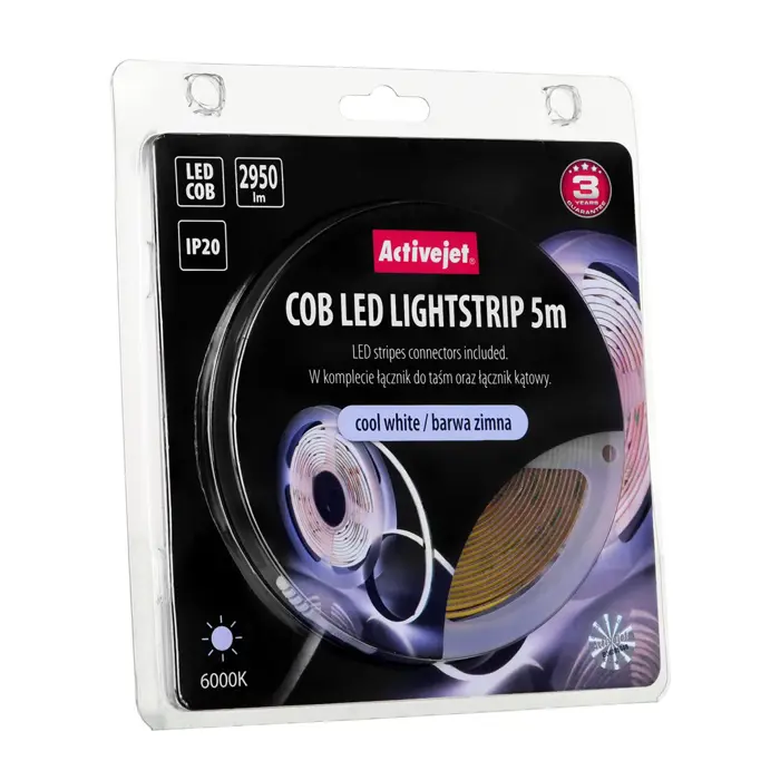Activejet AJE-COB 5m zim strip light Universal strip light Indoor