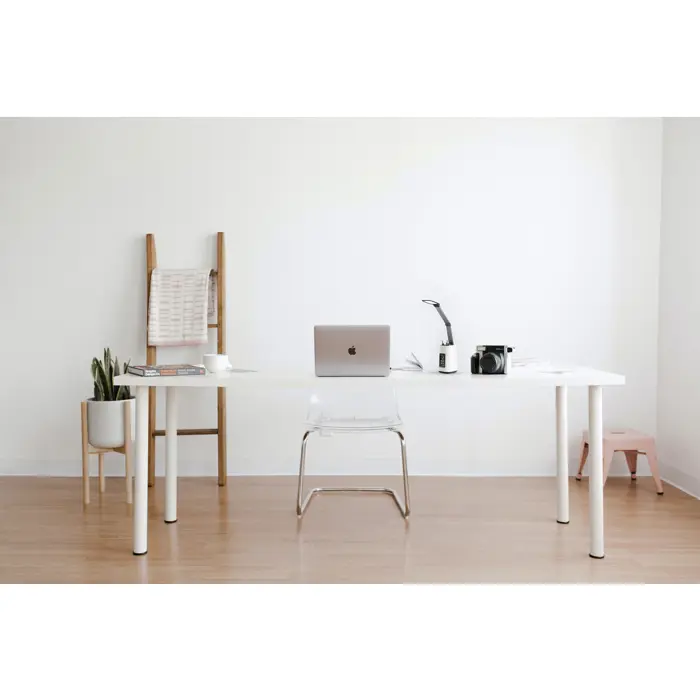 Activejet AJE-TECHNIC LED desk lamp with display white