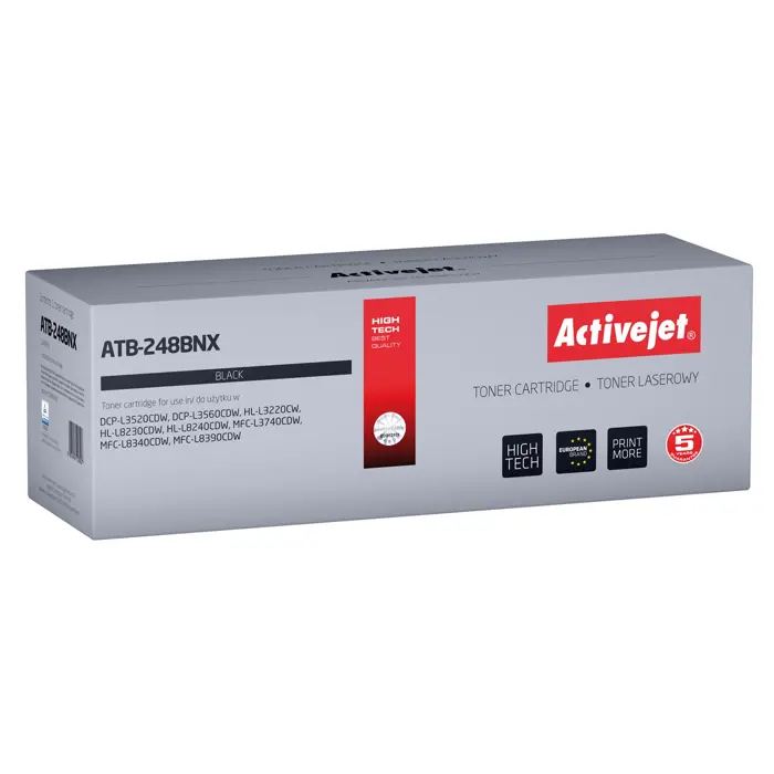 Activejet ATB-248BNX Toner for Brother printers; Replacement Brother TN248XLBK; Supreme; 3000 pages; black)