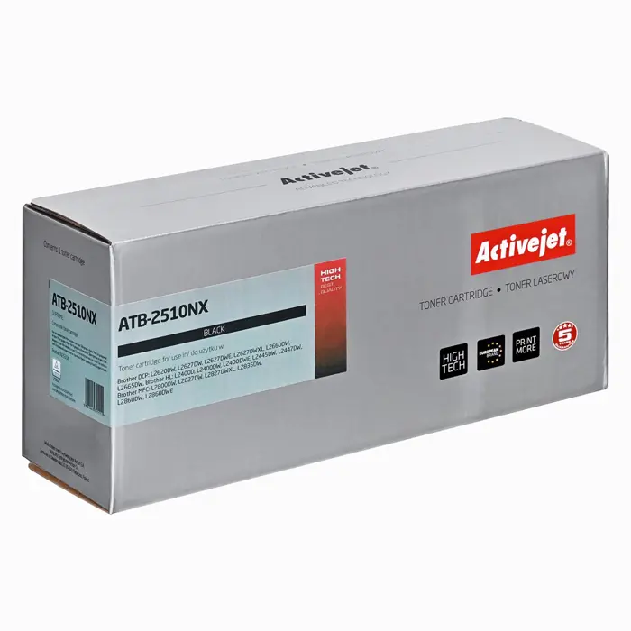 Activejet ATB-2510NX Toner (zamiennik Brother TN2510XL; Supreme; 3000 stron; czarny)