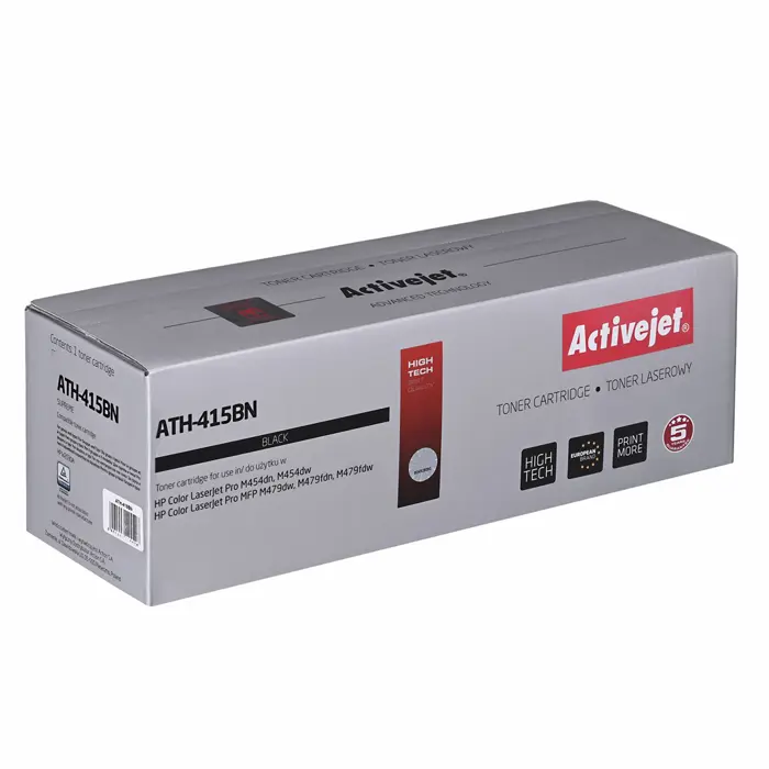 Activejet Toner ATH-415BNX (replacement HP 415X W2030X; Supreme; 7500 pages; black)