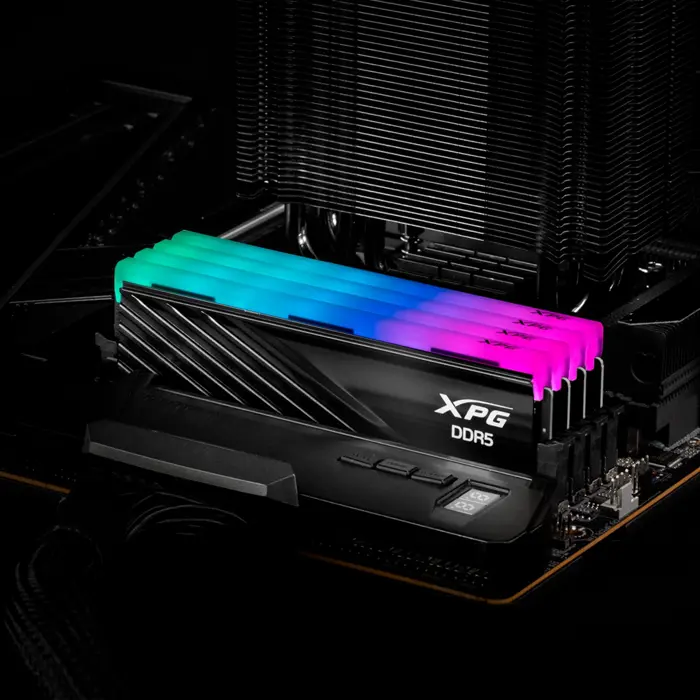 ADATA DDR5 - 16GB - 6000 - CL - 48 (1x 16 GB), Single memory white, AX5U6000C4816G-SLABRWH, XPG Lancer Blade RGB, INTEL XMP, AMD EXPO