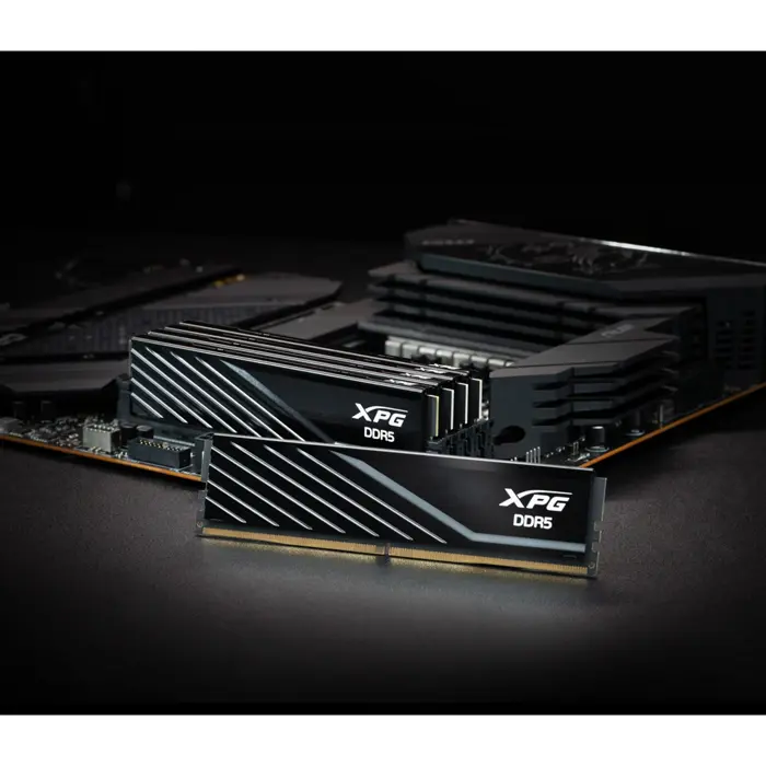 ADATA DDR5 - 32GB - 5600 - CL - 46 (2x 16 GB) dual kit, memory (black, AX5U5600C4616G-DTLABBK, XPG Lancer Blade, INTEL XMP, AMD EXPO)