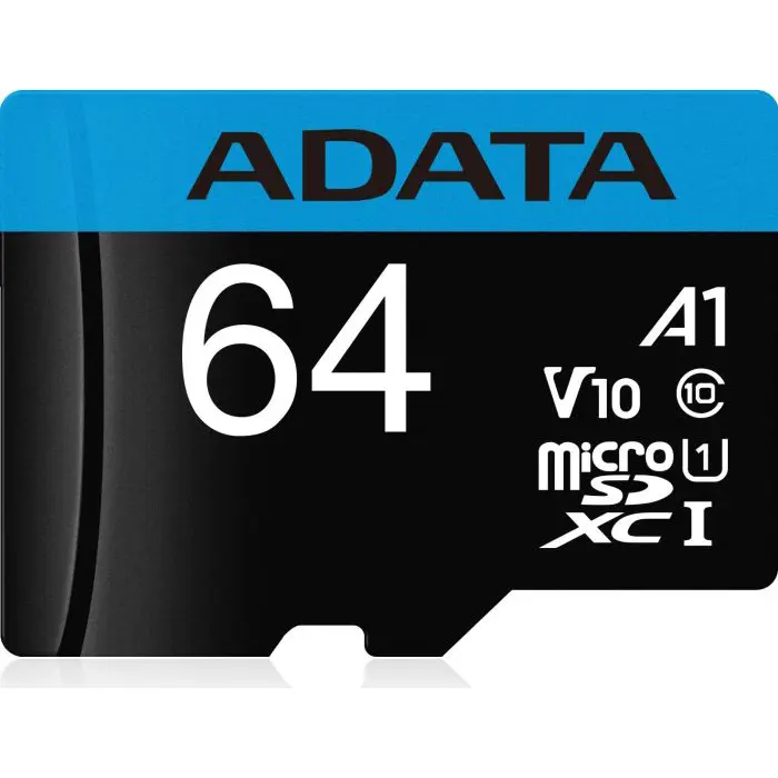 ADATA microSD 64GB Premier UHS-I Cl10 - + Adapter