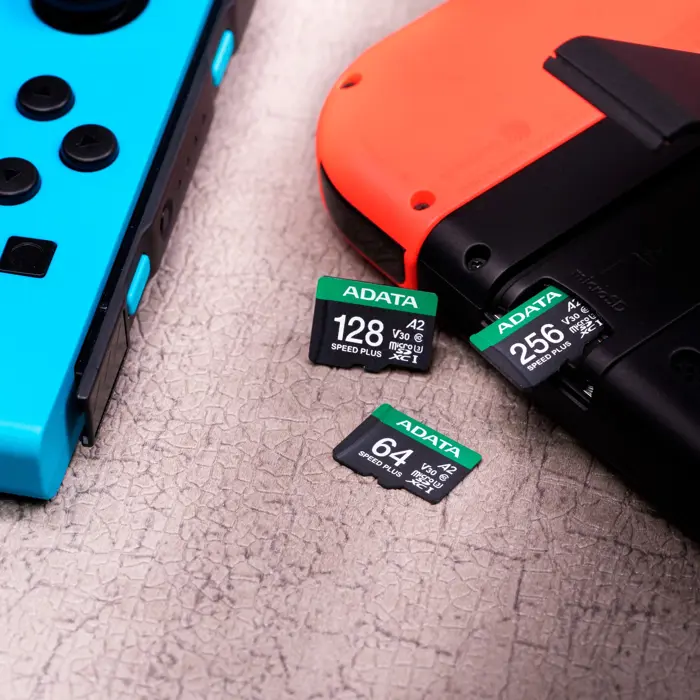 ADATA SPEED PLUS microSDXC 64GB (UHS-I U3, Class 10, V30, A2)
