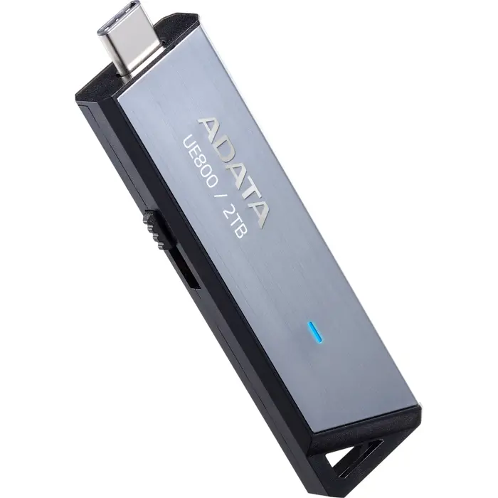 ADATA UE800 2 TB, USB stick (aluminium (brushed), USB-C 3.2 (10 Gbit/s))