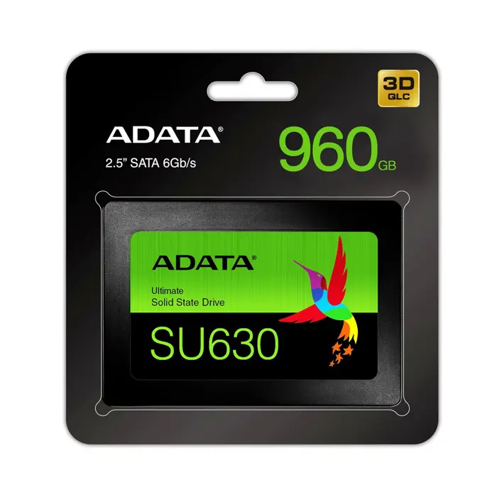 ADATA Ultimate SU630 2.5" 480 GB Serial ATA QLC 3D NAND