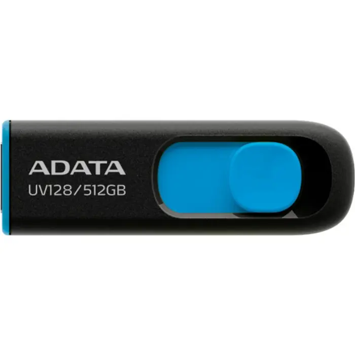 ADATA UV128 512 GB USB stick black/blue, USB-A 3.2 Gen 1
