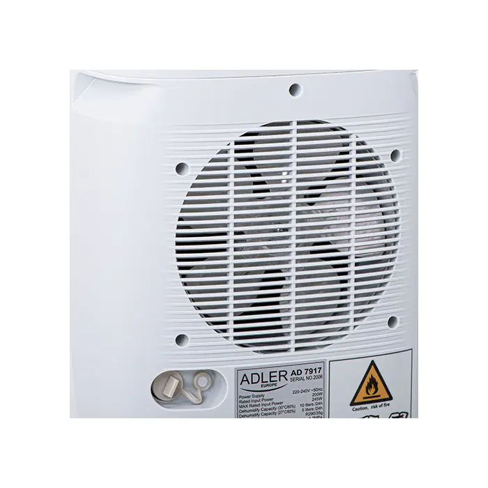 Adler dehumidifier with 2.2L AD7917 compressor