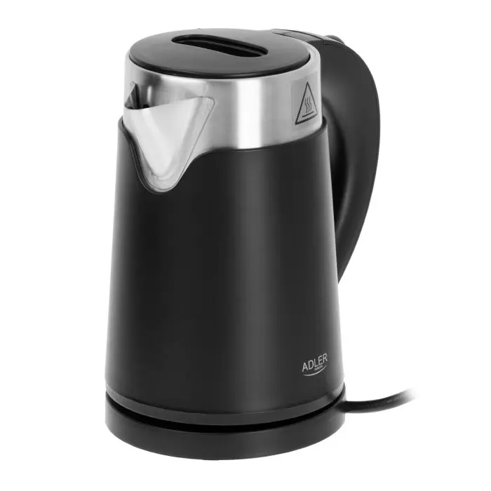 Adler Electric water heater 0.6 L black color AD1372