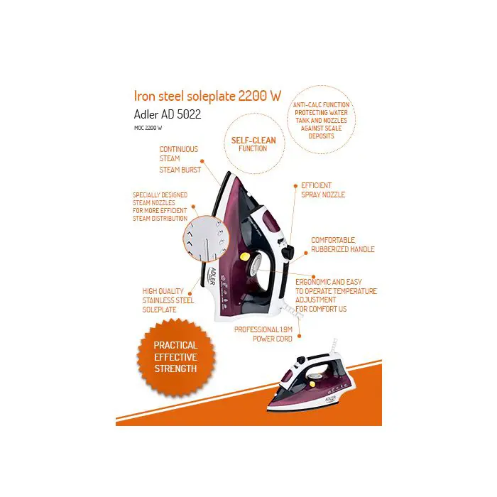Adler iron AD5022 3000 W