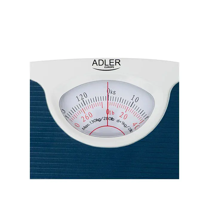 Adler mechanical personal scale blue