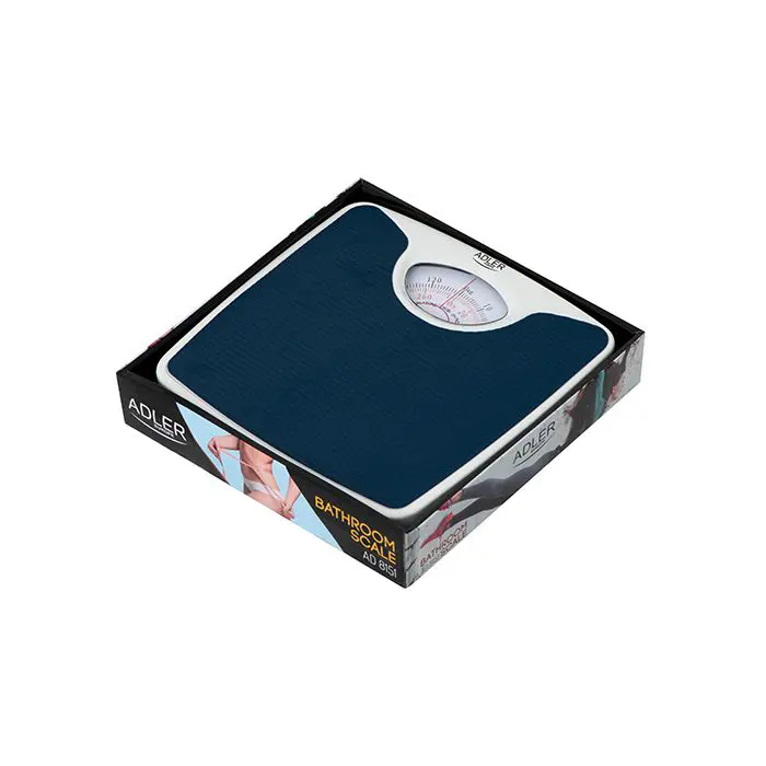 Adler mechanical personal scale blue