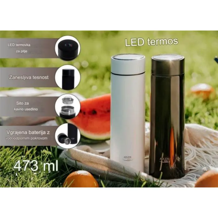 Adler Thermos with LED touch screen AD4506BK