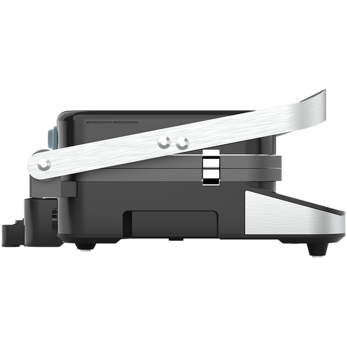 AENO Electric Grill EG5: 2000W, 2 heating modes - Lower Grill, Both Grills, 6 preset programs, Defrost, Max opening angle -180°, Temperature regulation, Timer, Removable double-sided plates, Plate s