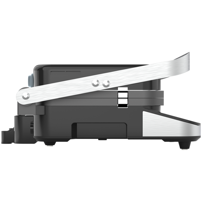 AENO Electric Grill EG5: 2000W, 2 heating modes - Lower Grill, Both Grills, 6 preset programs, Defrost, Max opening angle -180°, Temperature regulation, Timer, Removable double-sided plates, Plate s