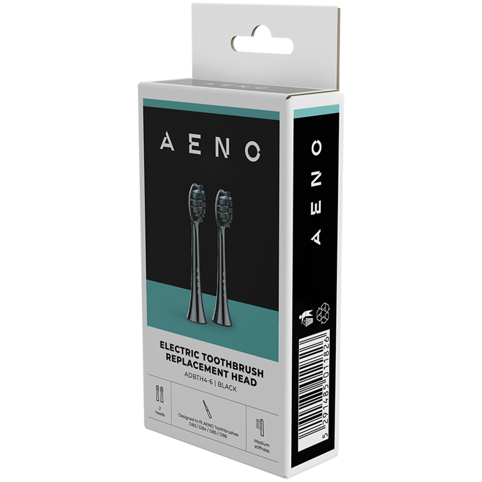 AENO Sonic Electric Toothbrush, DB4: Black, 9 scenarios, with 3D touch, wireless charging, 40000rpm, 37 days without charging, IPX7