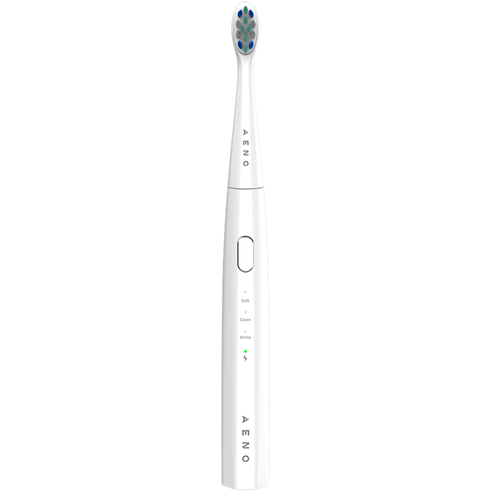 AENO Sonic Electric toothbrush, DB7: White, 3modes, 1 brush head + 2 stickers, 30000rpm, 100 days without charging, IPX7