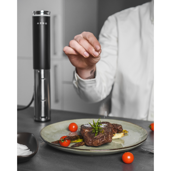AENO Sous Vide SV1: 1200W, 4 Automatic programs, Temperature adjustment, Timer, Touch screen, LCD-display, IPX7 Water Proof