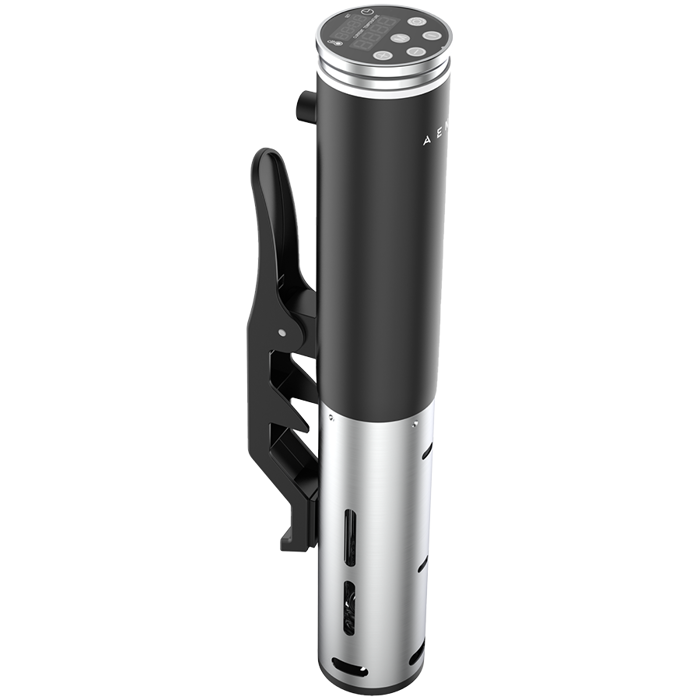 AENO Sous Vide SV1: 1200W, 4 Automatic programs, Temperature adjustment, Timer, Touch screen, LCD-display, IPX7 Water Proof