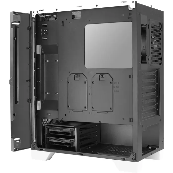 Aerocool Cylon Pro tower chassis (white / black, Tempered Glass)