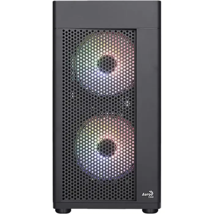 Aerocool Hexform G-BK-V2 (black, tempered glass)