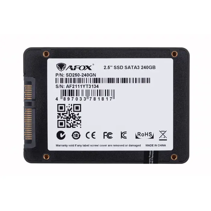 AFOX SSD 240GB TLC 555 MB/S