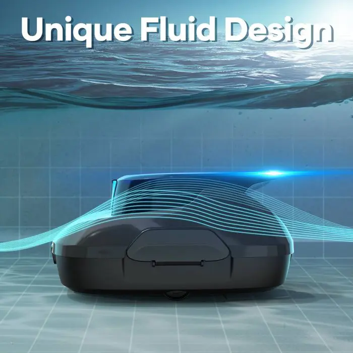 AIPER Scuba SE battery robot pool vacuum cleaner, gray