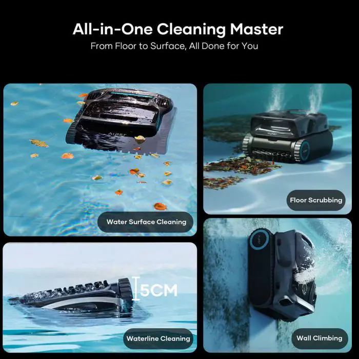AIPER Scuba X1 Pro Max baterijski robotski sesalnik za bazen