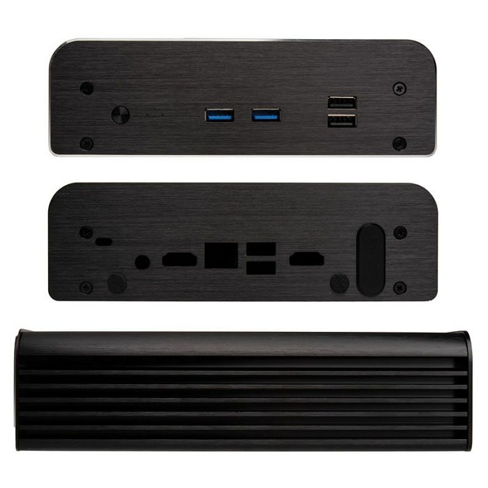Akasa Newton S7D UCFF Case (Intel NUC), OEM - black A-NUC38-M1B