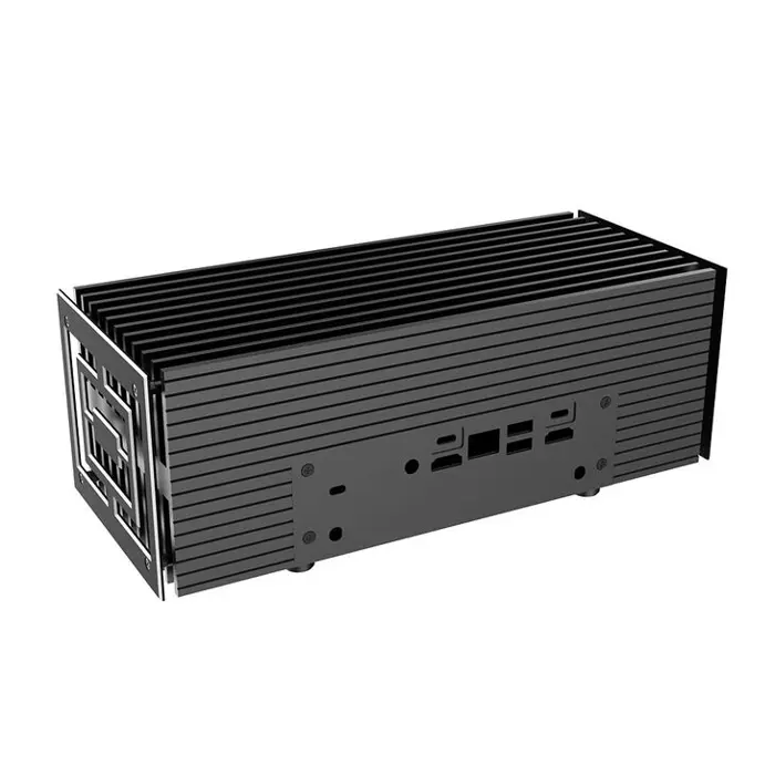 Akasa Turing Duo Pro Aluminium-Gehäuse - für Asus PN52 / PN53 / PN64, black-A-NUC99-M1B