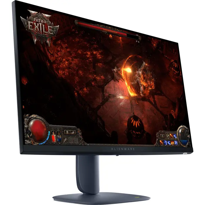 Alienware Alienware AW2725DM, gaming monitor - 27 - black, WQHD, IPS, AMD FreeSync, AdaptiveSync, G-Sync comp., 180Hz panel