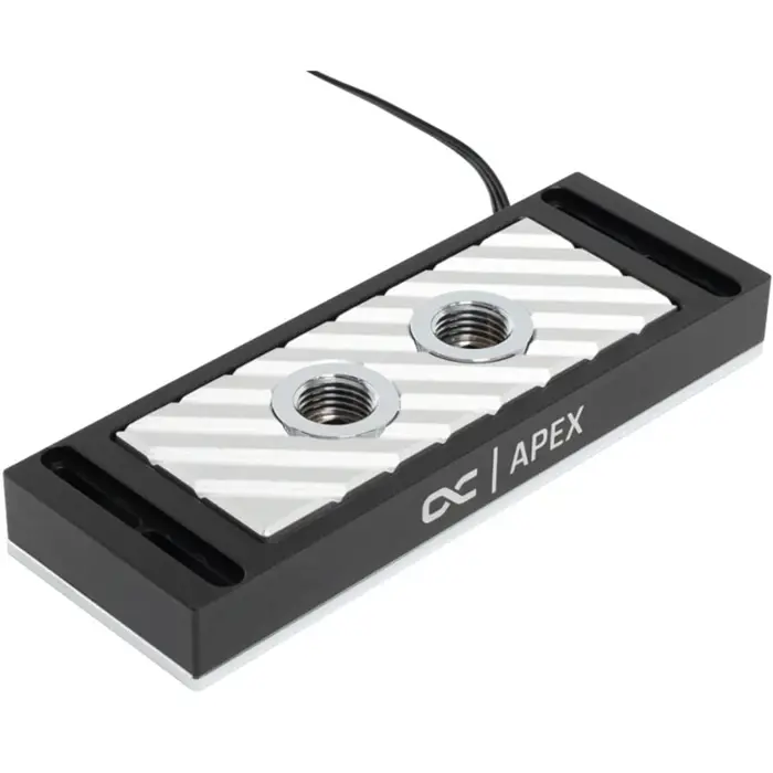 Alphacool Apex RAM X4 Water Cooler Silver, water cooling black/silver