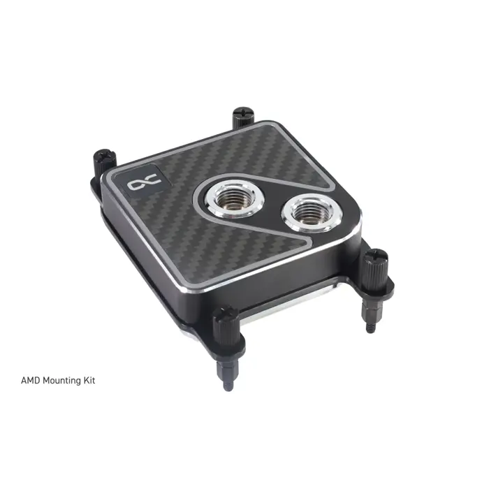 Alphacool Core 1 Aurora CPU-Kühler, ARGB - Carbon-13769