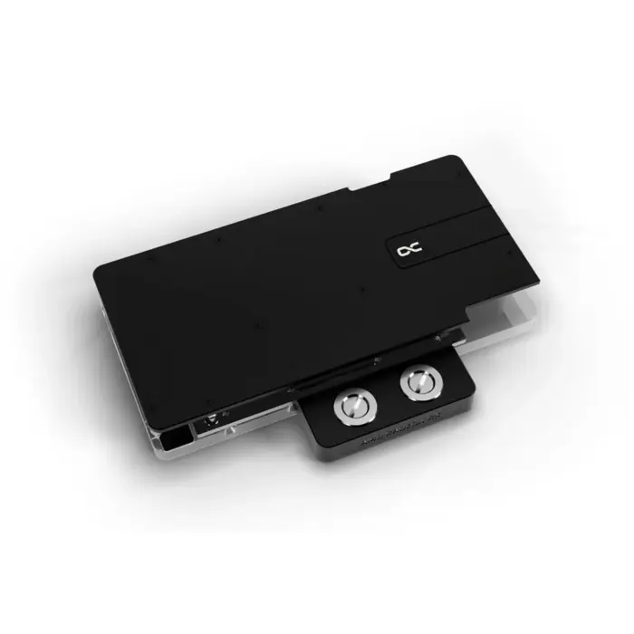 Alphacool Core RX 9070 XT Steel Legend (transparent/chrome, incl. backplate)