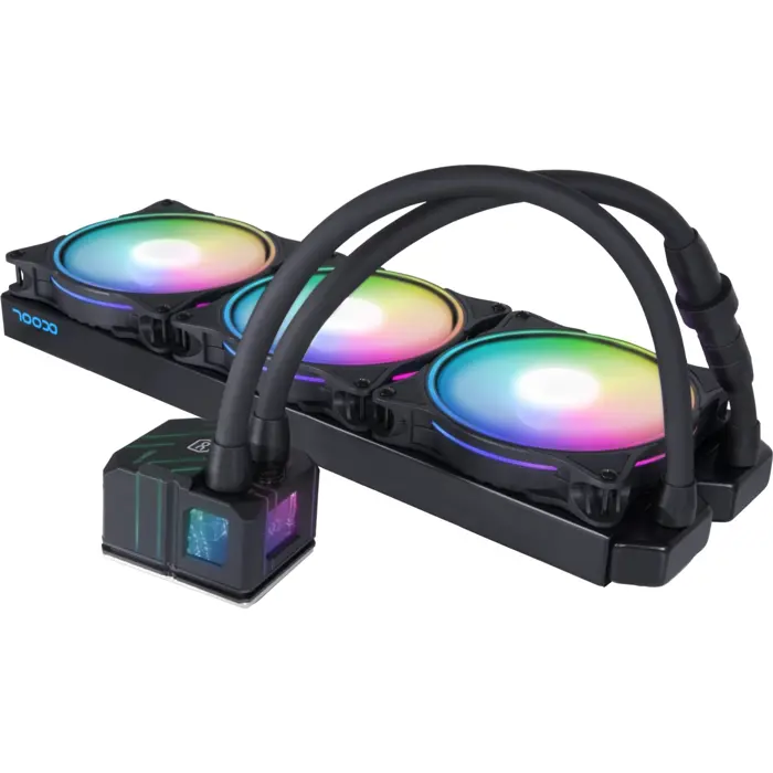 Alphacool Eisbär Pro Aurora 420 CPU 420mm, water cooling (black)
