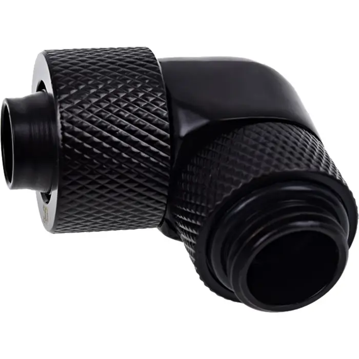 Alphacool Eiszapfen screw connection 90°, black - 17230