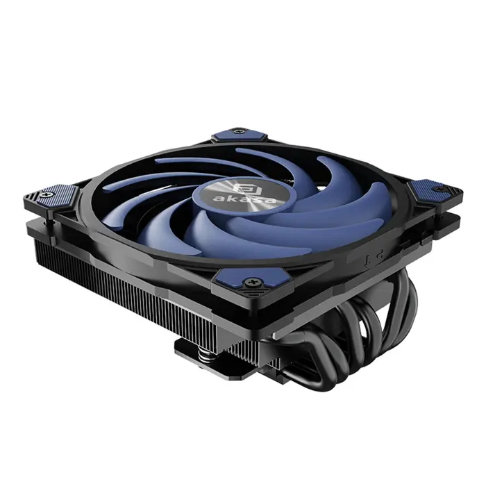 ALUCIA H6LS M2 CPU-Kühler - 120 mm, black / blau-AK-CC4030HP01