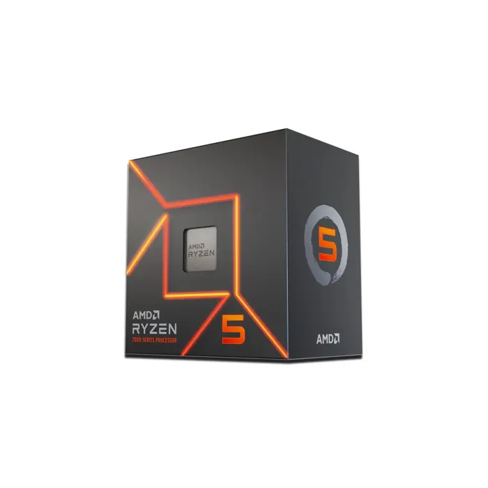 AMD Ryzen 5 6C/12T 7600 (3.8/5.1GHz Boost,65W,AM5) BOX With Cooler