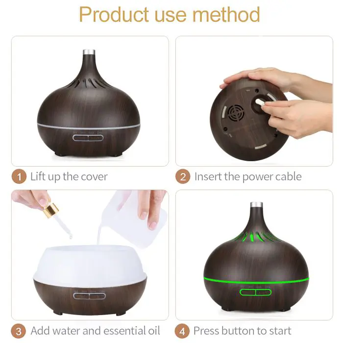 Anjou oil diffuser light wood ADA023-D