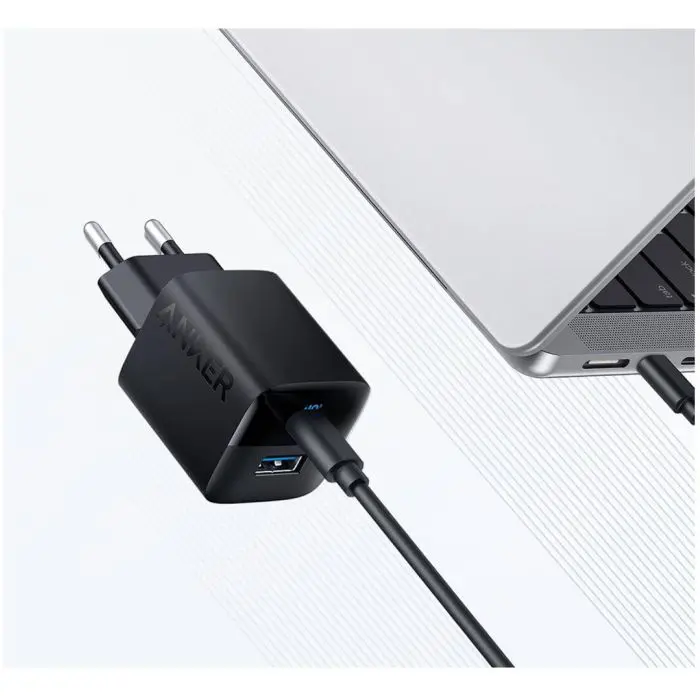 Anker charger 323 1xA 1xC 33W, black