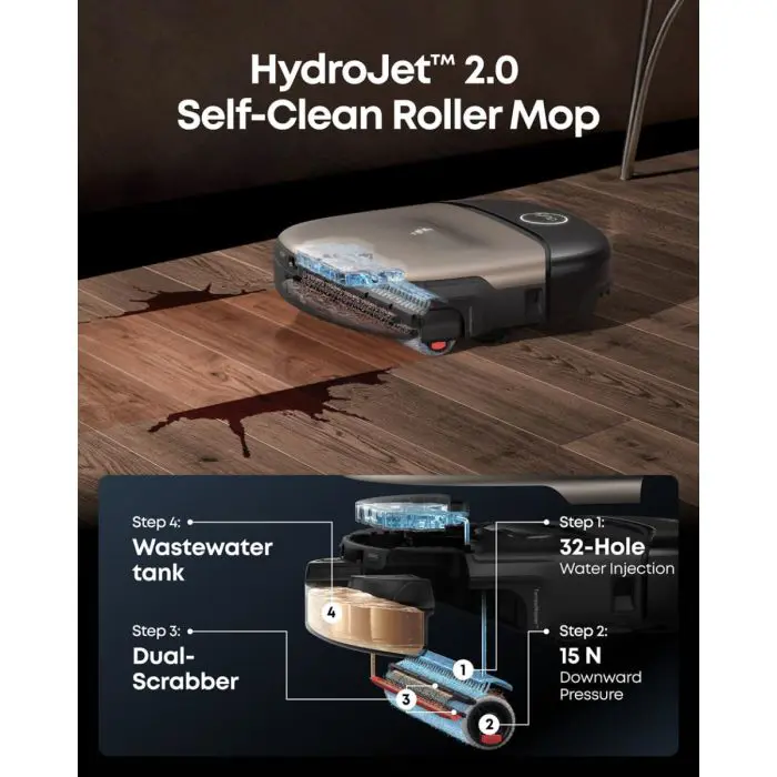 Anker Eufy Omni S2 Robot Vacuum with Self-Cleaning Docking Station