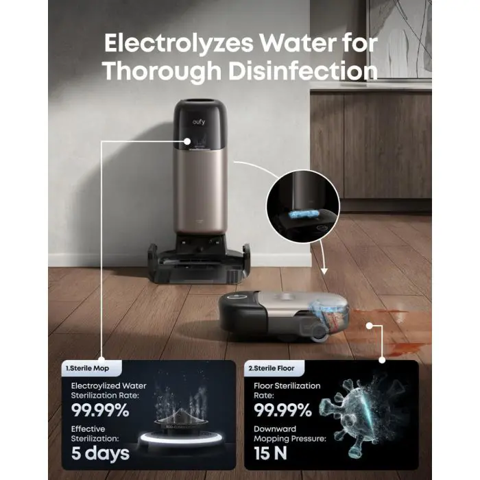 Anker Eufy Omni S2 Robot Vacuum with Self-Cleaning Docking Station