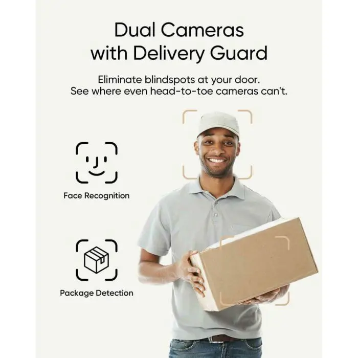 Anker Eufy security E340 2K video doorbell with indoor unit