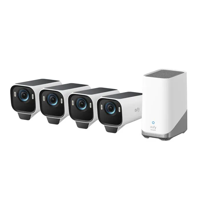 Anker Eufy Security eufyCam S3 Pro set of 4 cameras + base