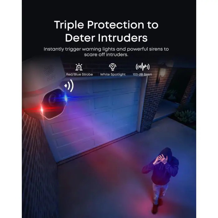 Anker Eufy Security SoloCam E42 komplet 2 kamer + HomeBase 3 baza + 2 solarna panela